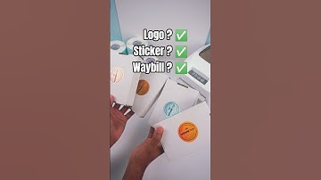Logo? Label? Waybill? Chill, I Got a Printer! 🖨️😎 #shortsviral #smallbusiness  #diy