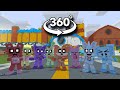 Smiling critters  pokdance minecraft 360 vr animation