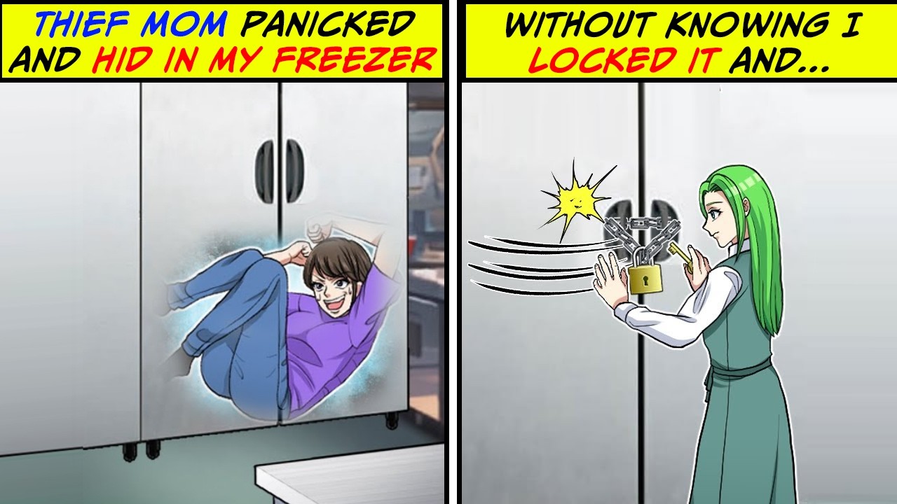 At the restaurant I run, a shoplifting mother panicked and hid inside a freezer while stealing