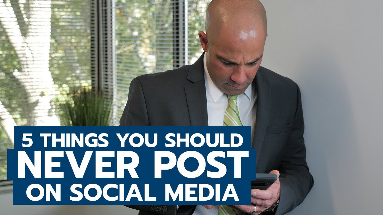 5 Things you Should Never Post on Social Media During a Divorce - YouTube