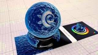 Water surface preset Lightwave 3D