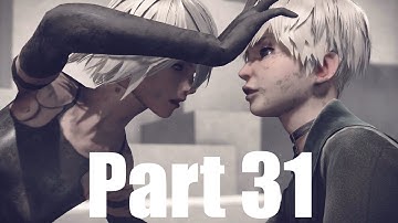 NIER Automata Gameplay Walkthrough Part 31 - Ending C PS4 1080p 60fps