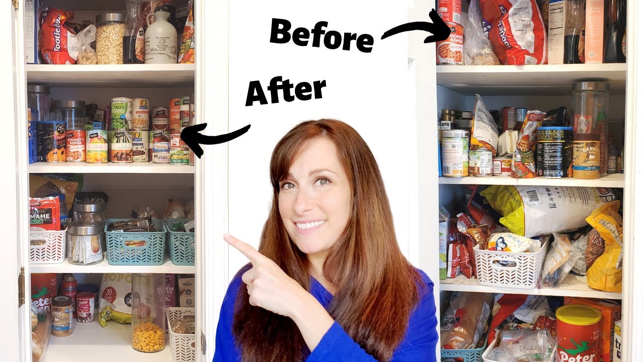 Pantry Organization Ideas For a Small Pantry / Pantry Mini Makeover ...