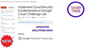 Implement Cloud Security Fundamentals on Google Cloud: Challenge Lab || 2024 || #GSP342 #qwiklabs