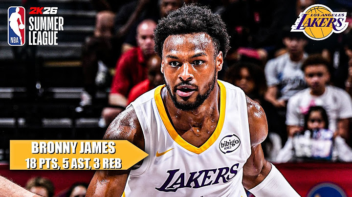Bronny James leads Lakers in scoring with 18 PTS vs. Celtics 🎥 | 2025 NBA Summer League