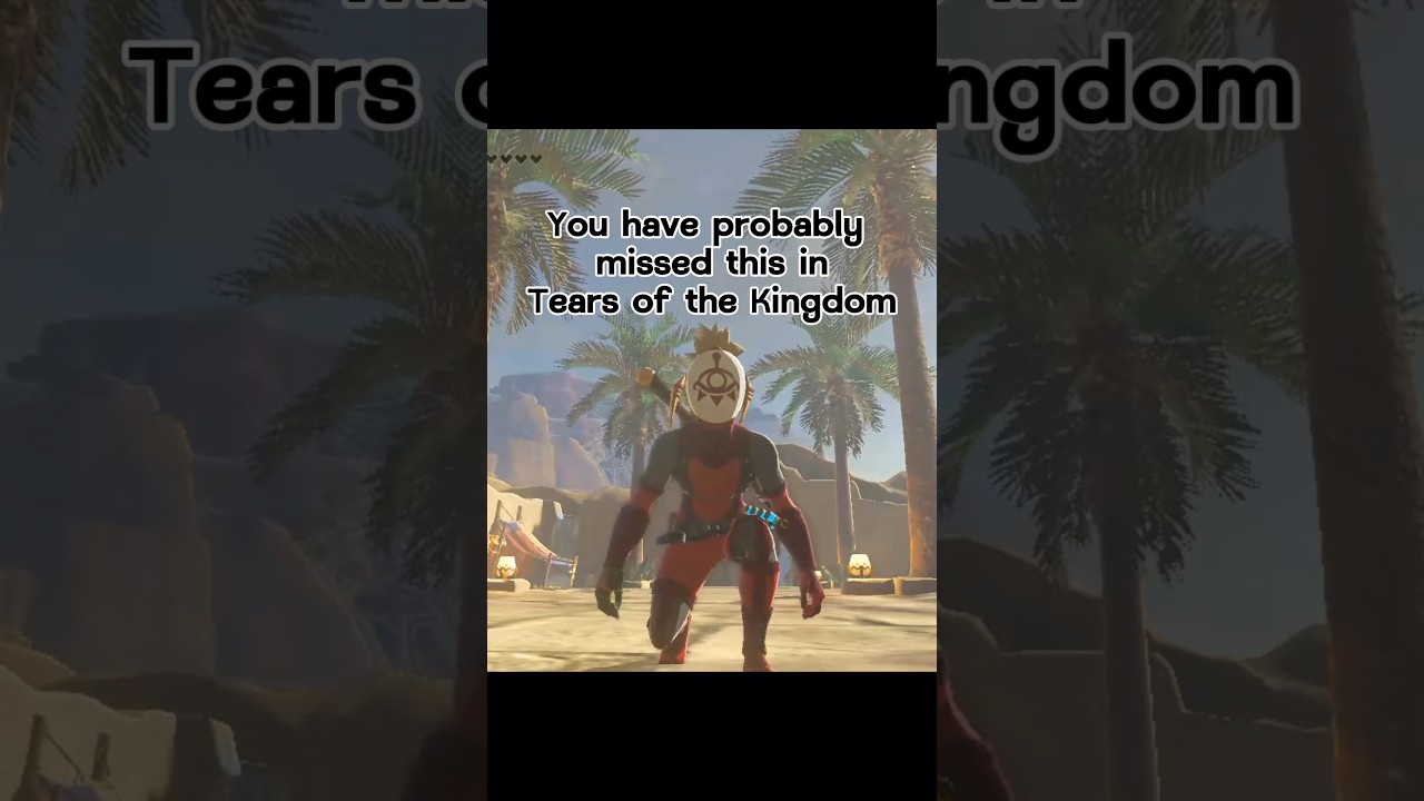 Secret hidden passage in the yiga clan hideout 