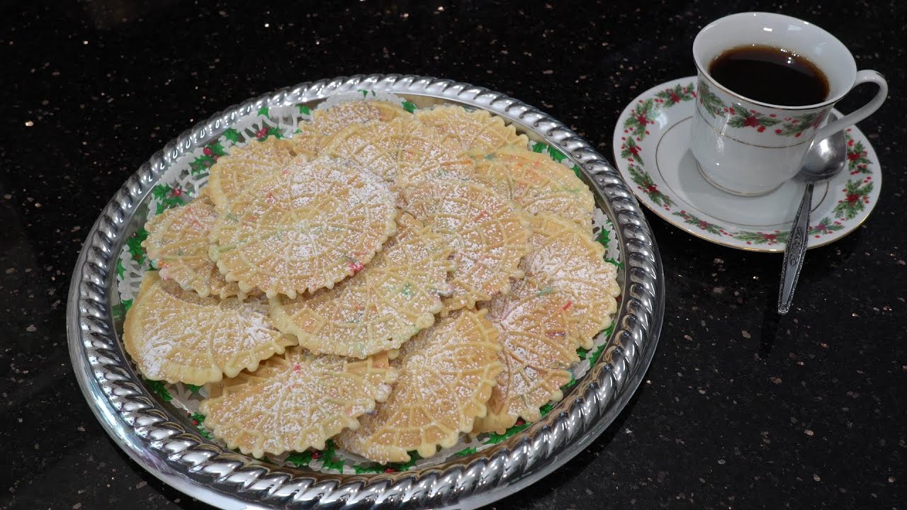 Italian Grandma Makes Pizzelle