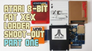 Atari 8-bit Multicart FAT XEX Loader Shoot-Out Part 1