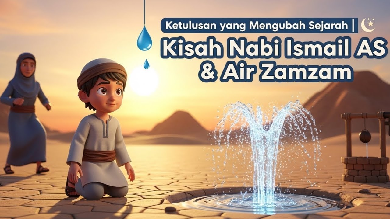 “Keikhlasan yang Mengubah Sejarah | Kisah Nabi Ismail AS & Air Zamzam”