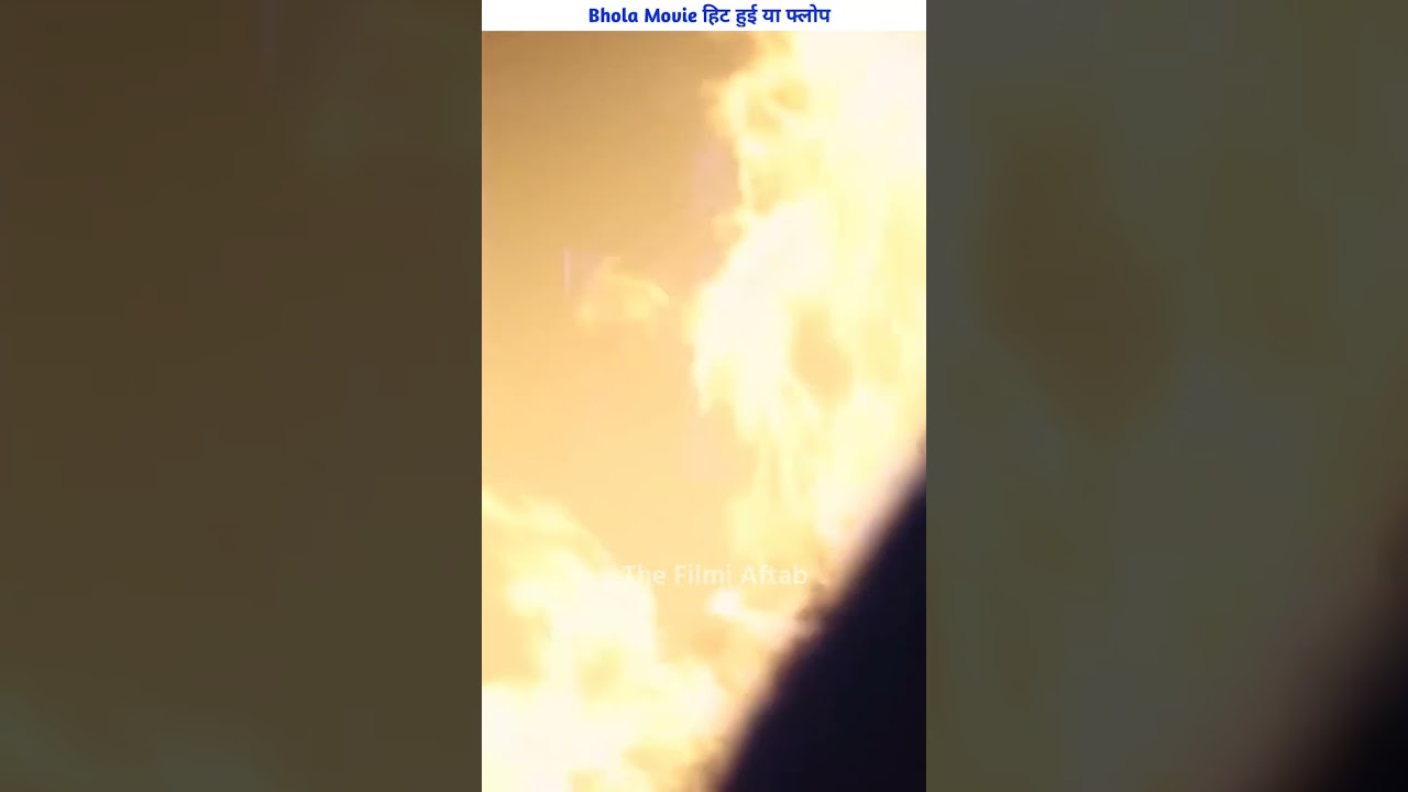 Bhola Movie Hit हुई या फ्लोप । The Filmi Aftab