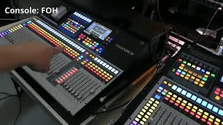 Connecting two presonus Studiolive consoles for FOH and Monitor setup using one NSB stage box