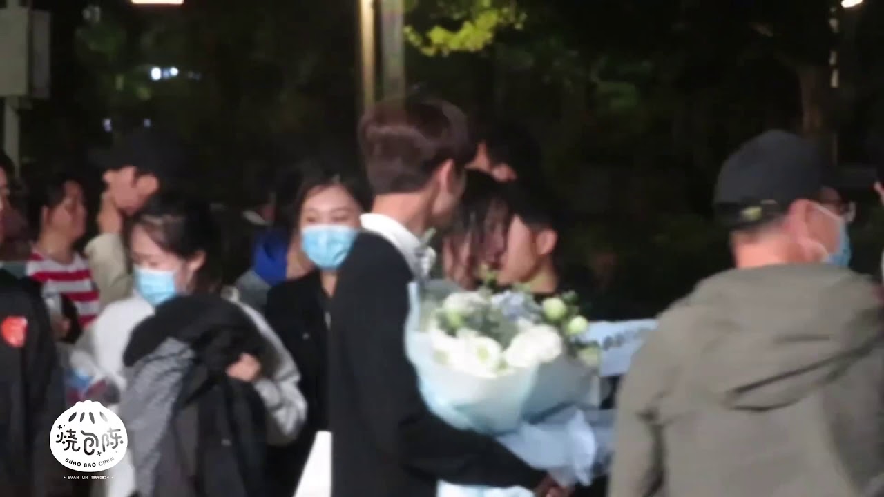 林彦俊 在片場小奔跑的可愛模樣