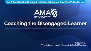 Coaching the disengaged learner