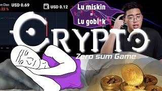 Crypto bikin sedikit orang kaya, tapi banyak orang jatuh miskin. #animasi #wojak