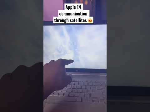 Apple iphone 14 works with satellite 😍