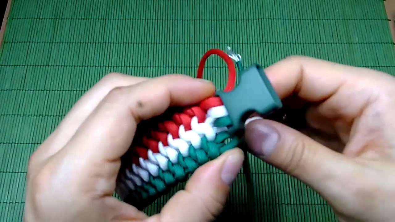 Paracord Bracelet Italian Flag How To Make   Triple Snake Knot
