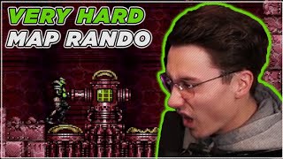 Very Hard Map Rando | I WANT REDEMPTION | Super Metroid