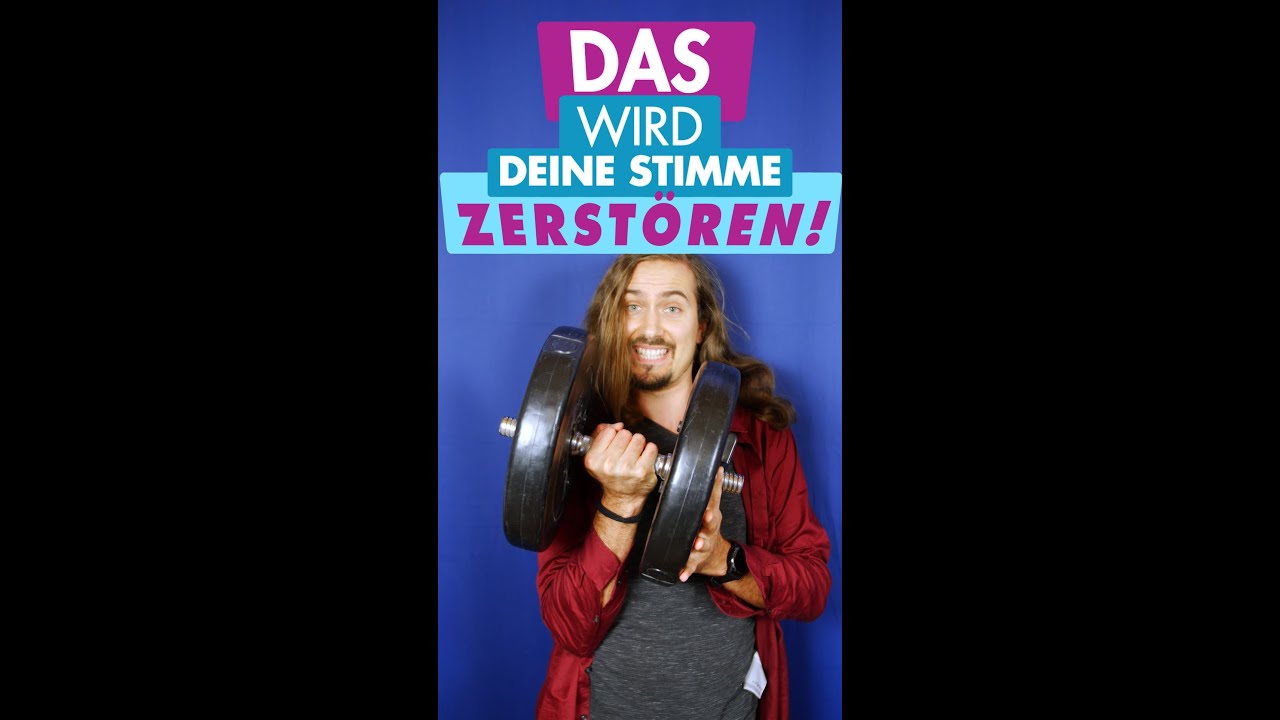 DAS wird deine Stimme ZERSTÖREN! - Mit dieser Gesangstechnik kannst du deine Stimme retten
