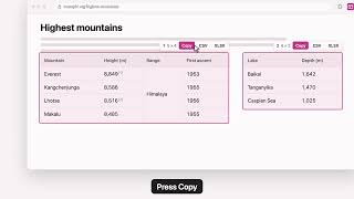 How to copy a table from a website to Excel or Google Sheets (free Chrome extension)