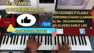 Video thumbnail of "Los Milagros de Cristo ft. Wilson Camey- Vivir cantando- 35 Años-Cover piano 🎵charly González"