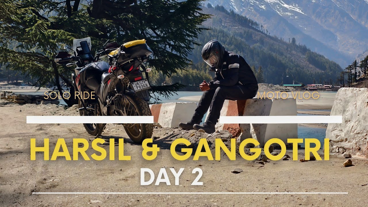 Harsil Gangotri Ride - solo Bike Ride Only Few People in this Time 