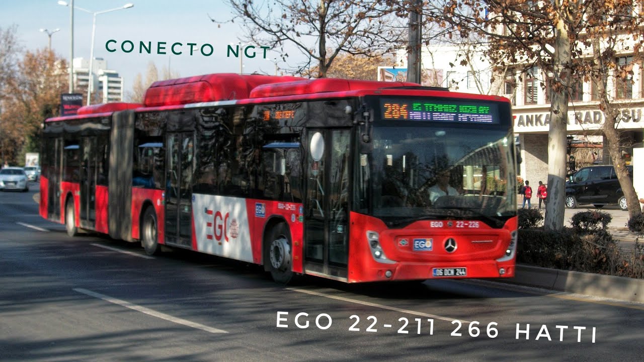 EGO Mercedes Conecto G NGT İçten seyir