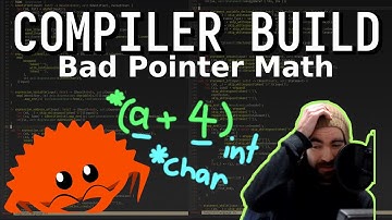 Building a Compiler - Printing Strings and Bad Pointer Arithmetic | Live Rust Programming