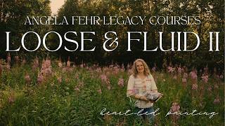 9 of 13: Loose & Fluid Watercolour II: Lake & Mountain Landscape Part 2 - Angela Fehr Legacy Courses