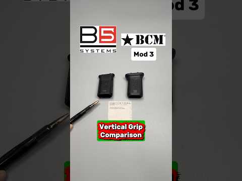 B5 Systems vs BCM Mod 3 Vertical Grip – What’s the Difference?