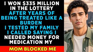 I won $335 million in the lottery. After years of being treated like a burden, I tested my family...