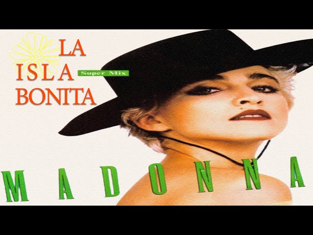 マドンナ　MADONNA .LA ISLA BONITA SuperMix 初期 Madonna – La Isla Bonita (Super Mix) – Vinyl (Green Transparent