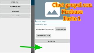 Crear chat grupal con Firebase (parte 1) - Sketchware Latino