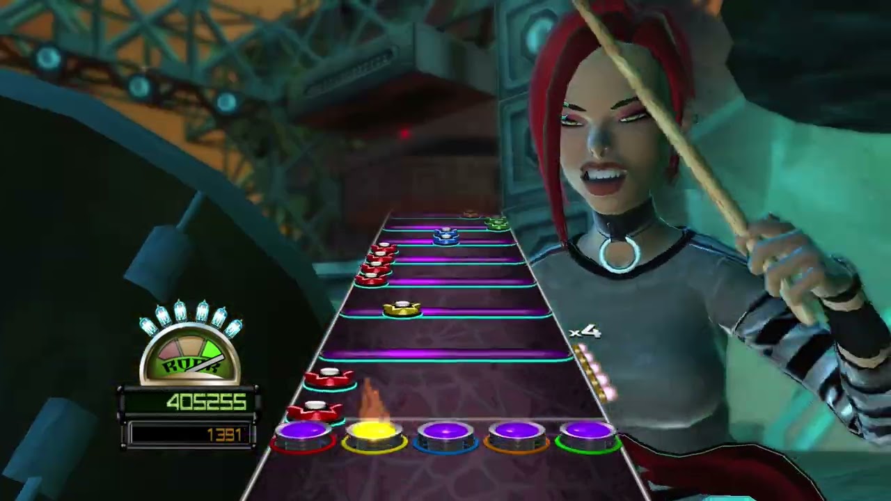 Everlong Foo Fighters Guitar Hero World Tour Drums Expert 100