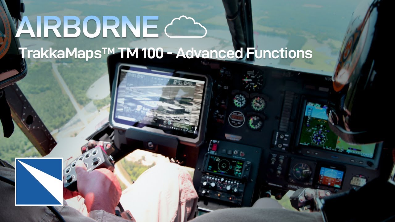 Tu100 Map Airborne - TrakkaMaps™ TM 100 - Advanced Functions - YouTube