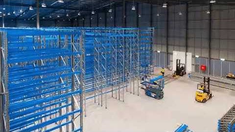 APC Narrow Aisle Pallet Racking Installation