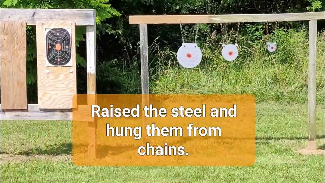 A little change to the backyard shooting range. YouTube
