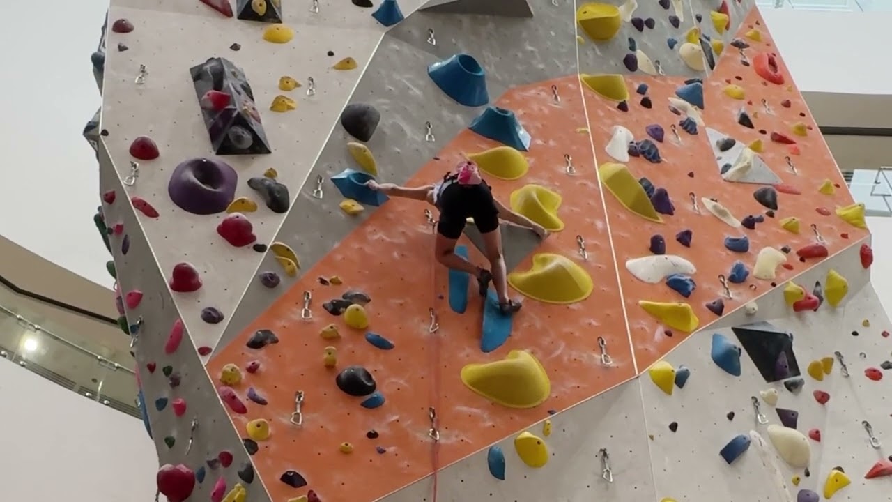 Futaba Ito - 7c+/8a Flash at Climb Central Sports Hub, Singapore on 25 Aug 2024