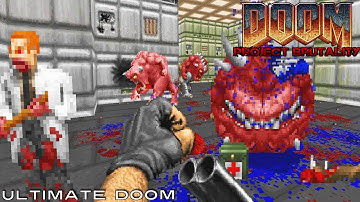 PROJECT BRUTALITY, a Brutal Doom Mod Gameplay #2