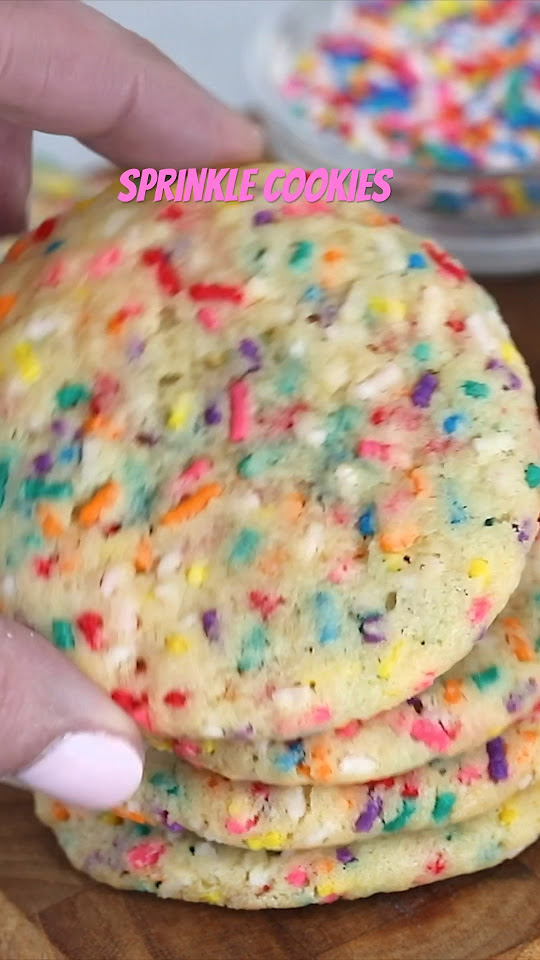 SPRINKLE COOKIES recipe shorts cookies rhonj LINK IN DESCRIPTION