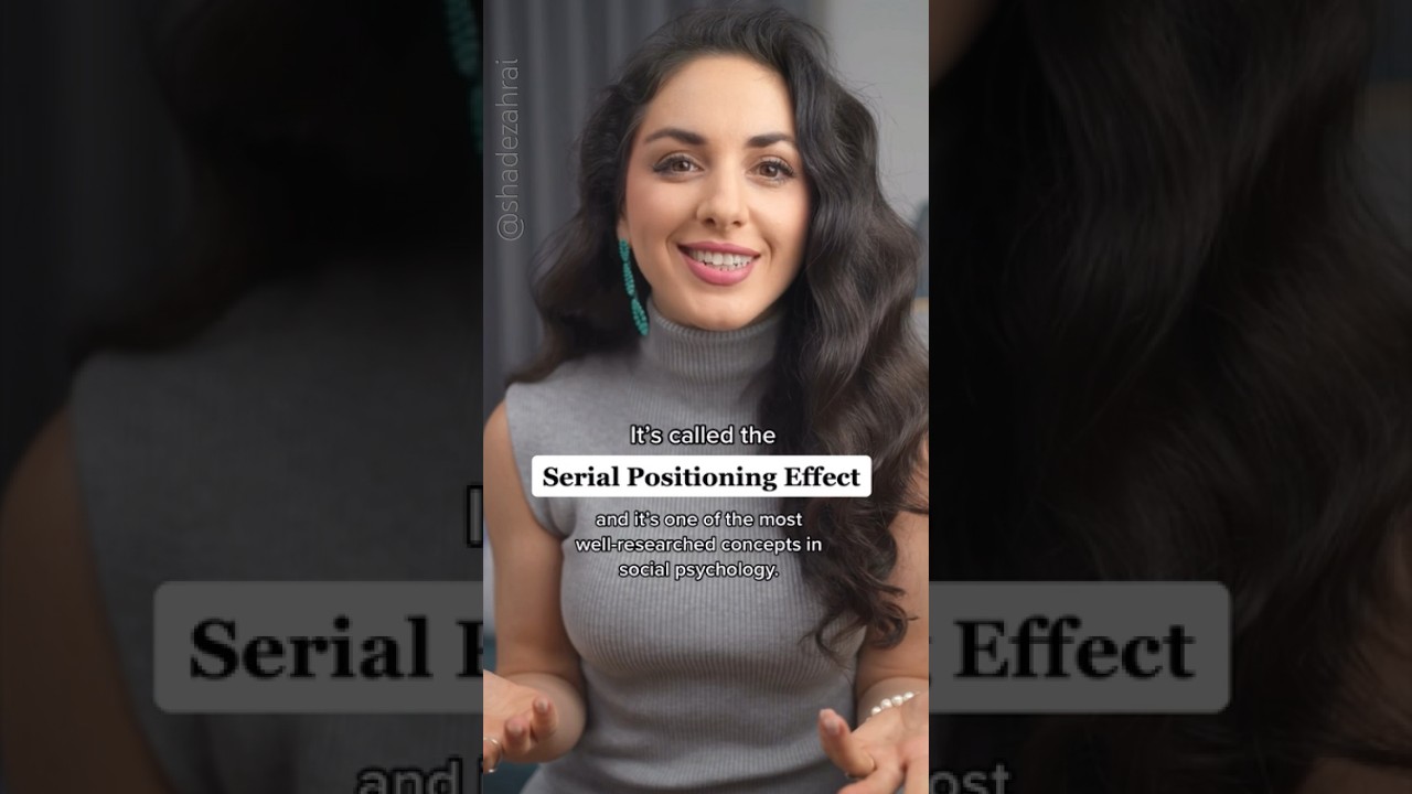 Botch your First Impression? Your Last Impression Matters Too! | 