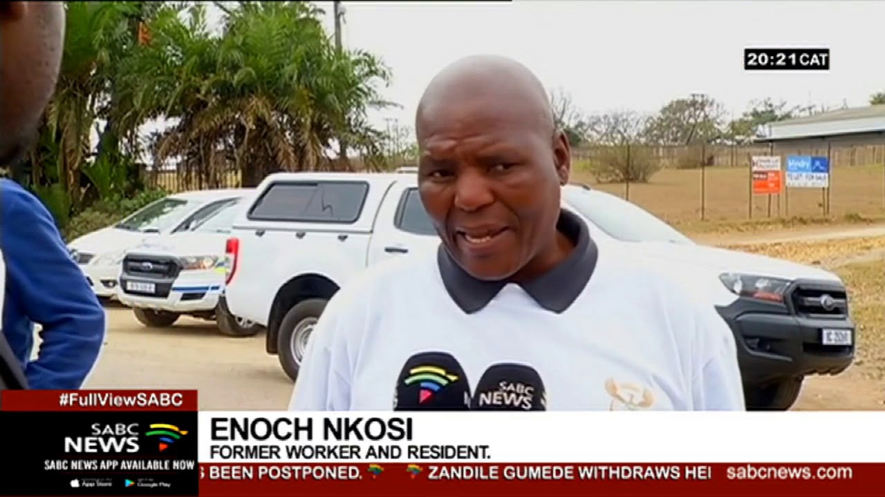 radioactive Residents protest over removal of mercury waste