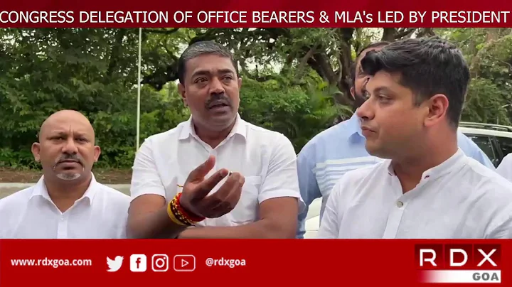 CONGRESS DELEGATION OF OFFICE BEARERS & MLA's LED ...