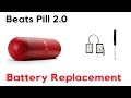 How to Replace A Battery Beats By Dre Pill 2.0 Bluetooth Speaker No Power Charge Fix