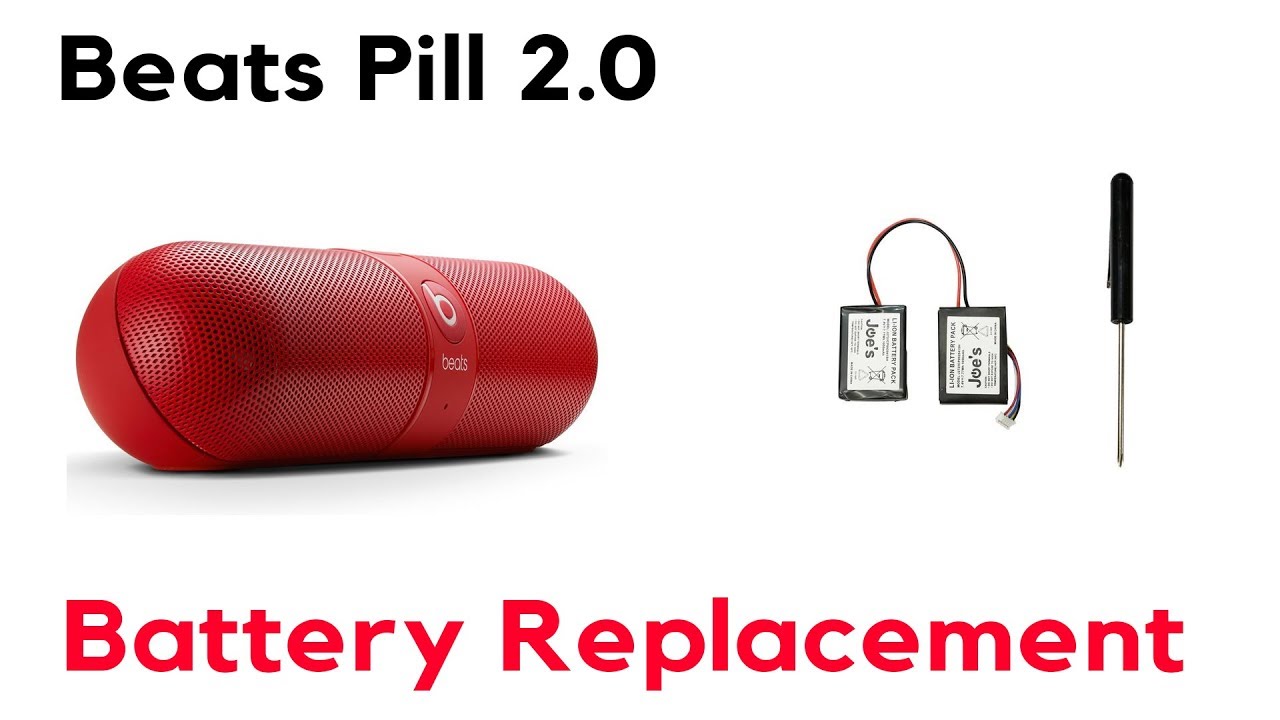 replace beats pill battery