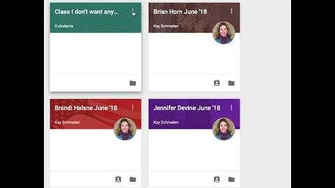 Google Classroom: archive, restore, and delete a class