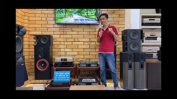 TEST NHANH ĐẨY CÔNG SUẤT VÀ LOA BÃI VỀ TỪ MỸ TẠI TIẾN DŨNG AUDIO SG
