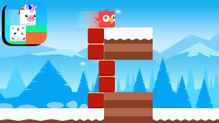 Stacky Bird ​- 모든 레벨 게임 플레이 Android, iOS(레벨 34-47) screenshot 2