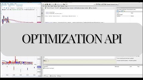 TradeStation: EasyLanguage: API: OPTIMIZATION