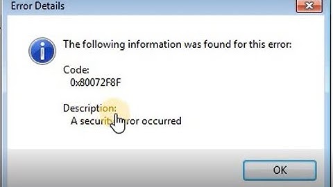 A security error occured activating Windows 7 license key