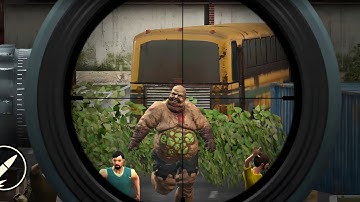 Sniper Zombie 3D Game - Android Gameplay #2